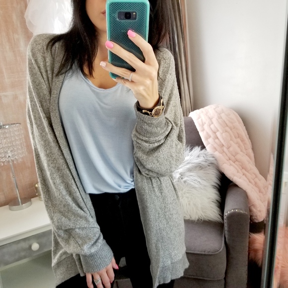 SALE Slouchy Dolman Cardigan Oversized Cardigan - Picture 3 of 8